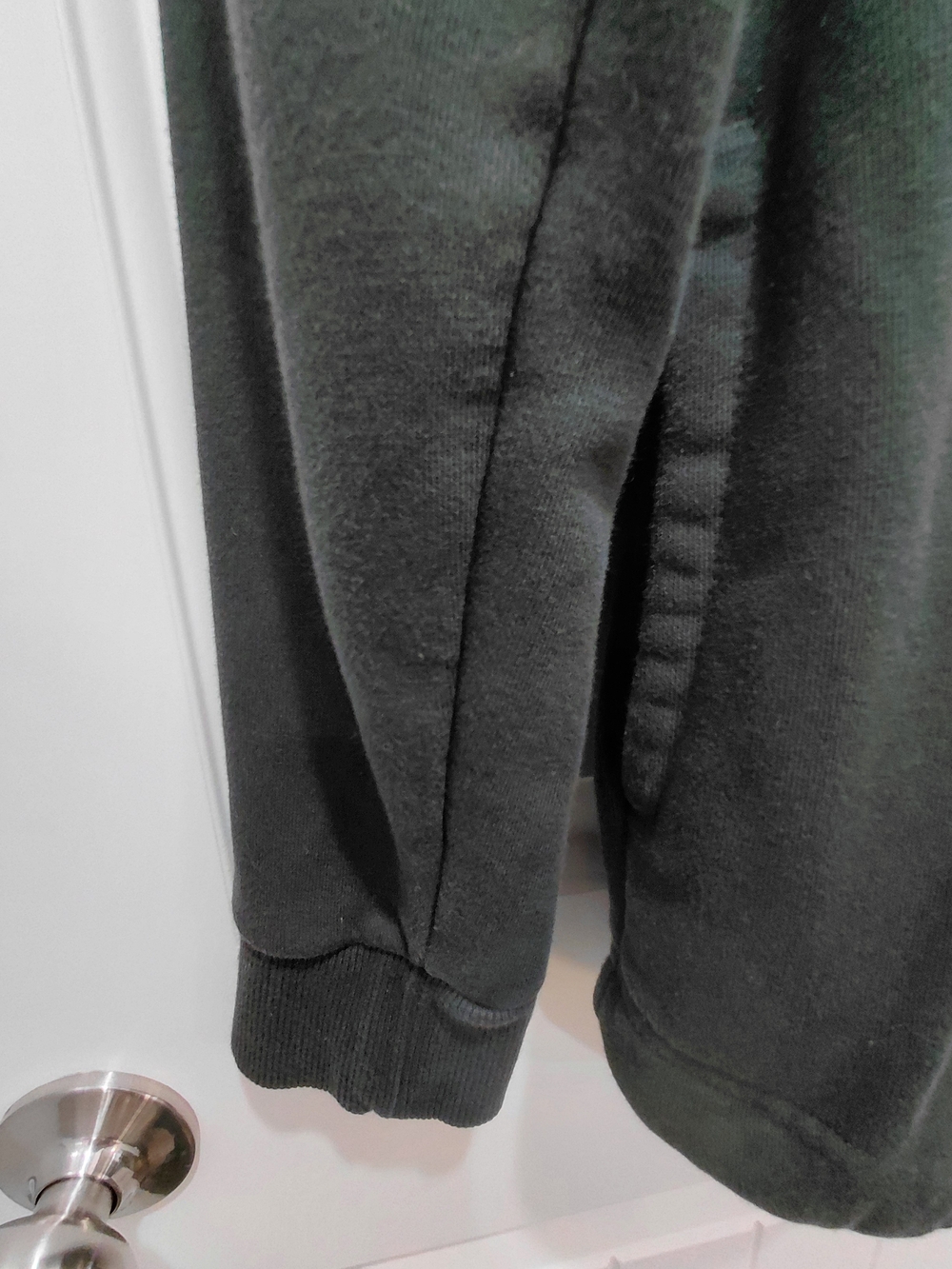 adidas Black Hoodie with White Logo ###0848 - Picture 4 of 9
